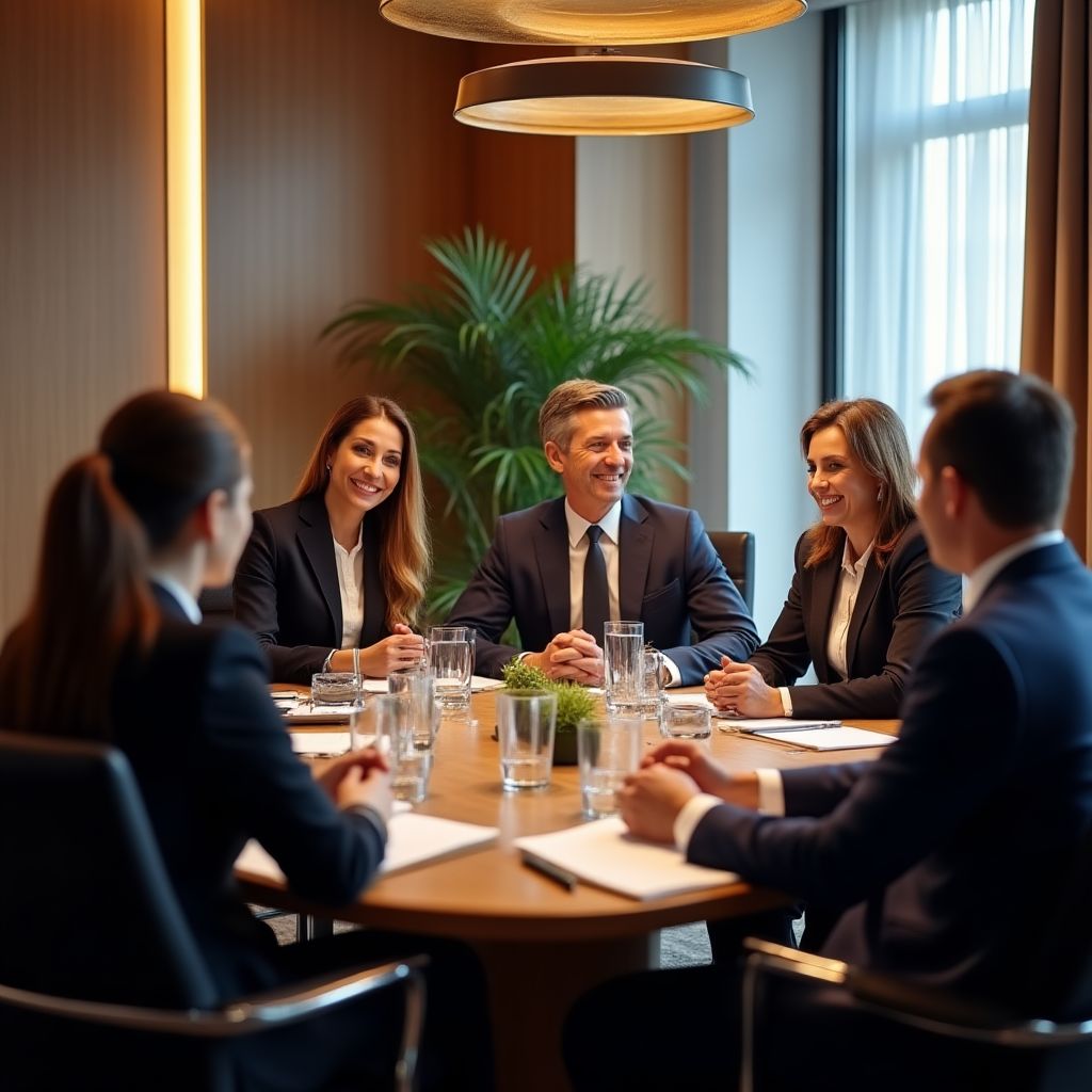 Reunión con clientes